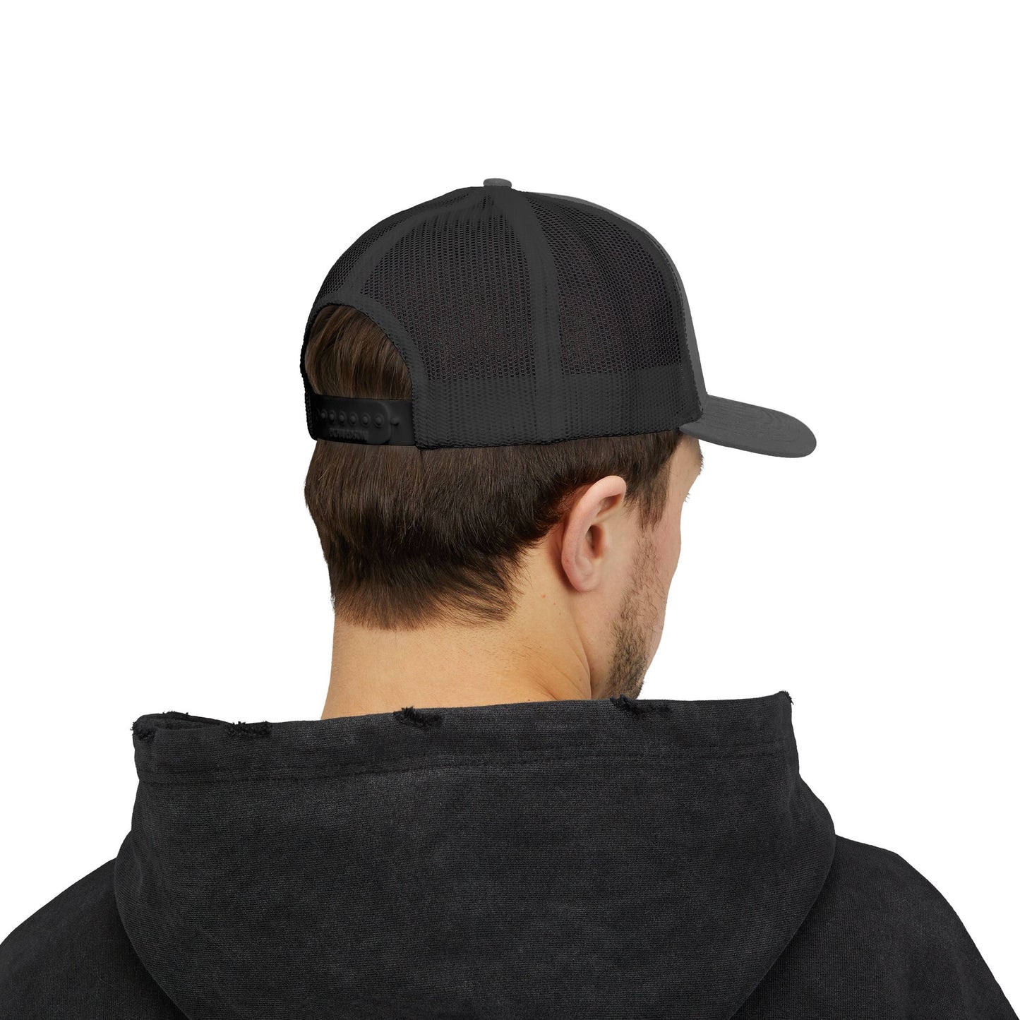 Mastiff Dad Flag Snapback Trucker Cap