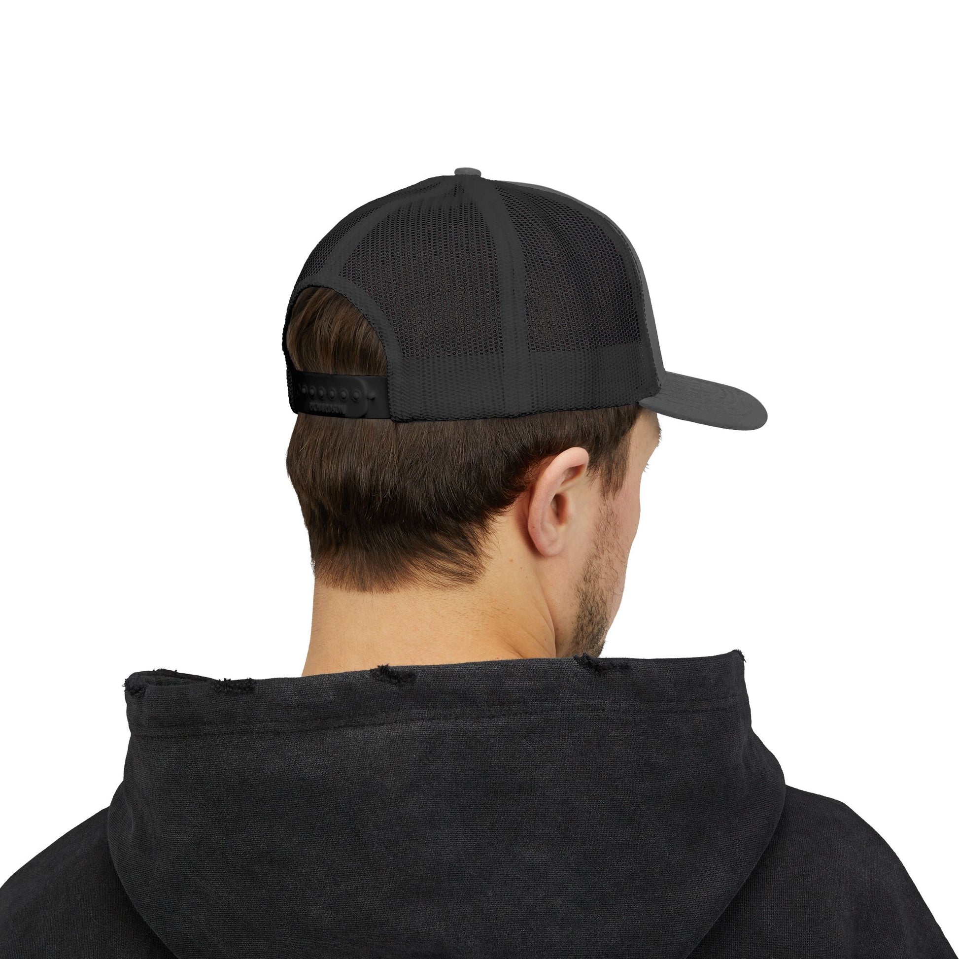 Mastiff Dad Flag Snapback Trucker Cap