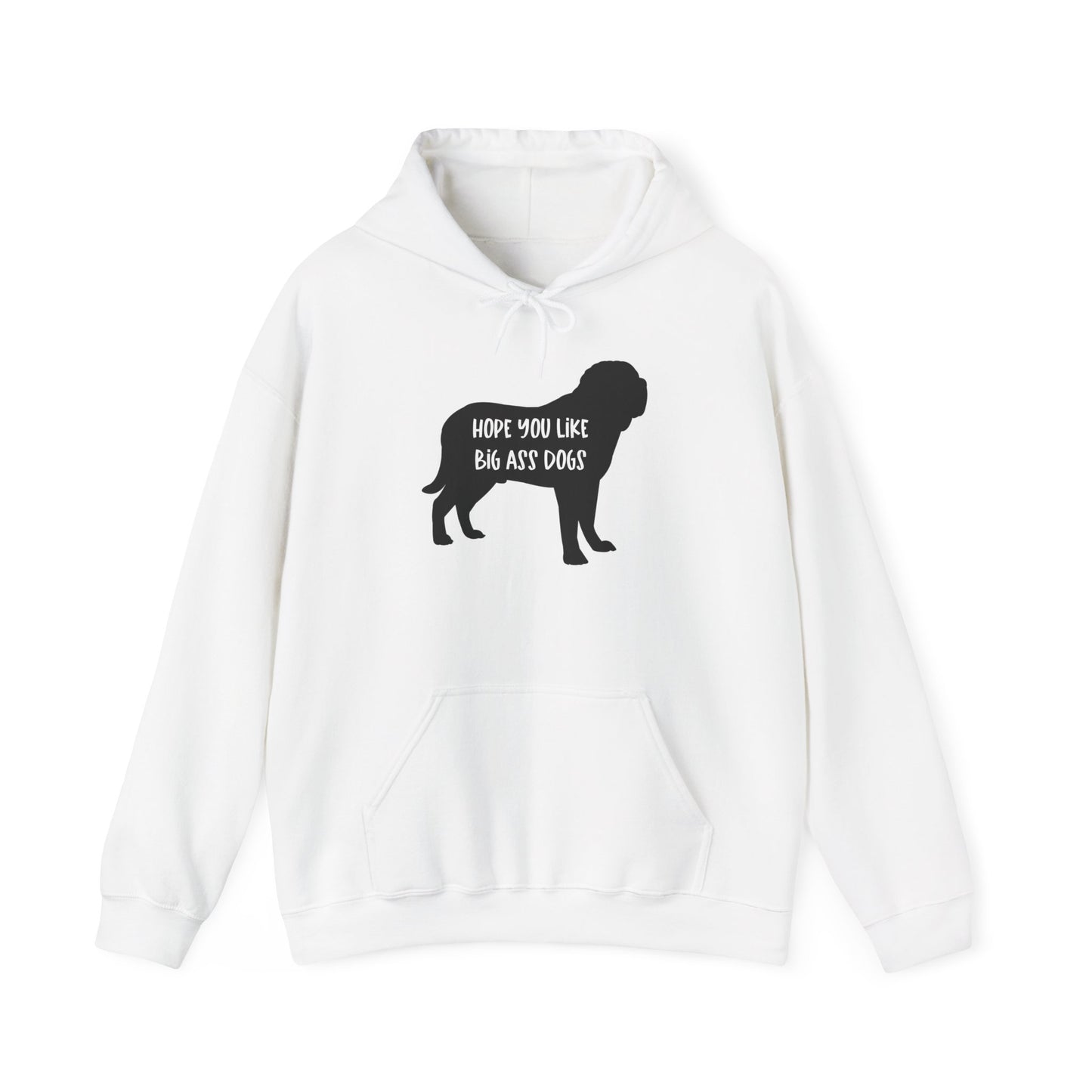 Hope you like Big Ass Dogs Unisex Heavy Blend™ Hooded Sweatshirt White