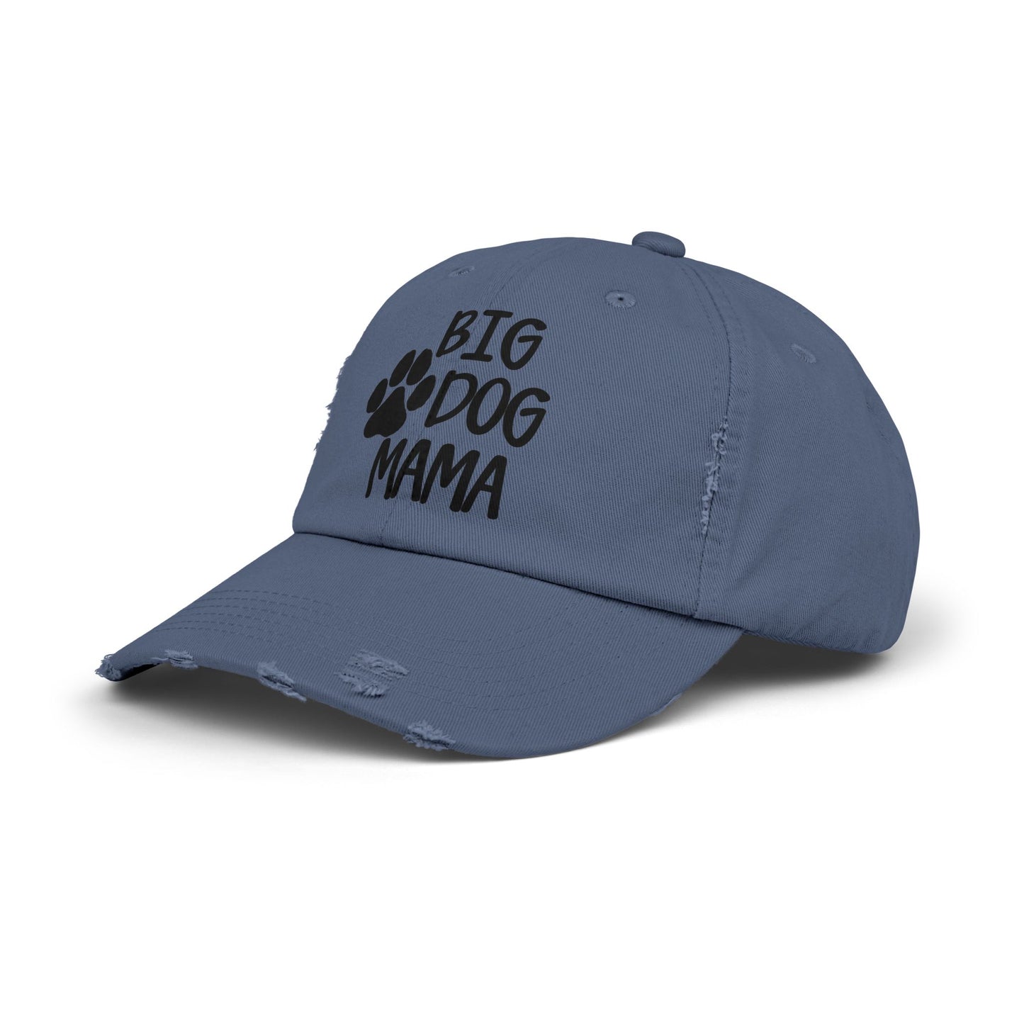 Big Dog Mama Distressed Cap - Unisex Dog Lover Hat