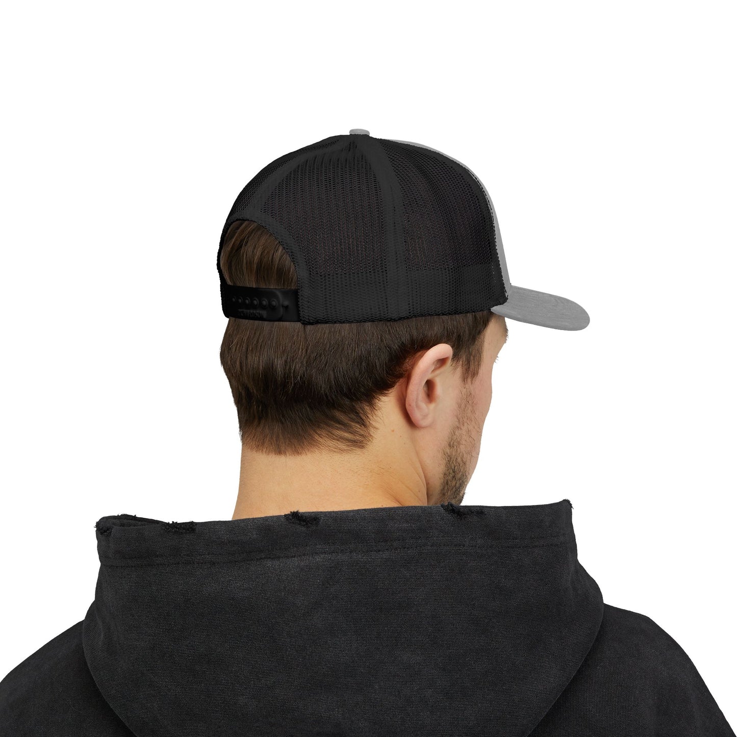 Mastiff Dad Flag Snapback Trucker Cap