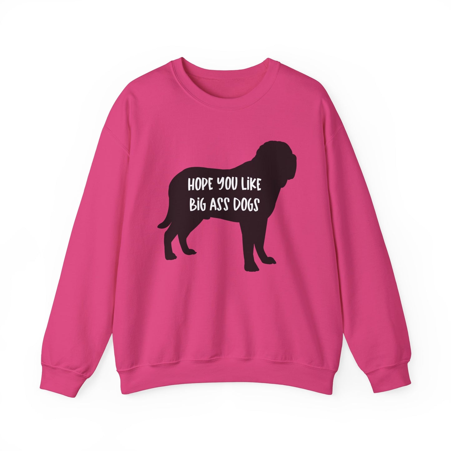 Hope you like big ass Dogs Unisex Heavy Blend™ Crewneck Sweatshirt Heliconia