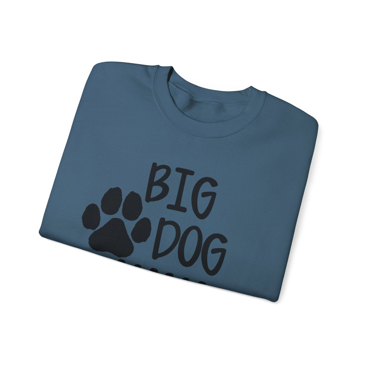 Big Dog Mama Paw Unisex Heavy Blend™ Crewneck Sweatshirt