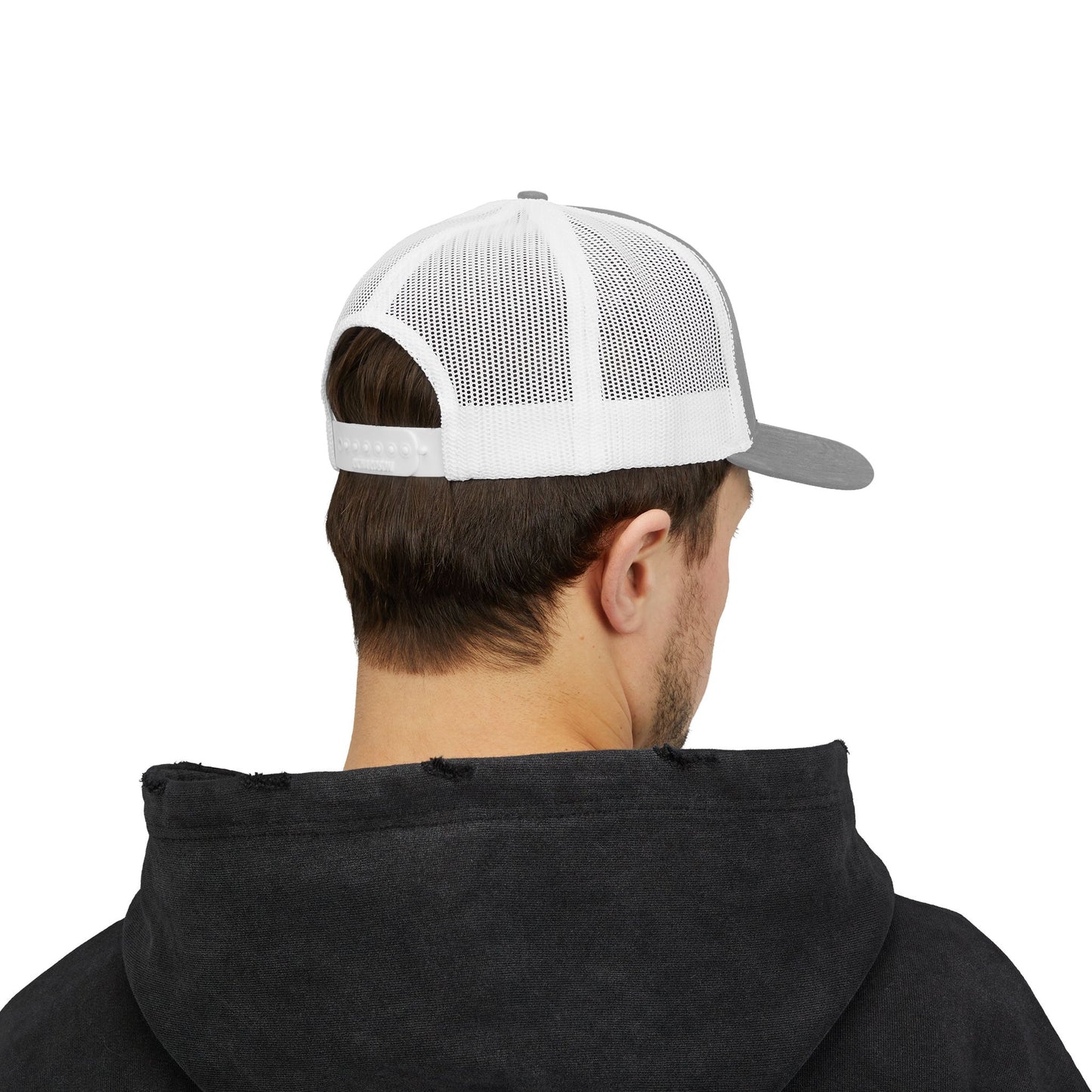 Mastiff Dad Flag Snapback Trucker Cap