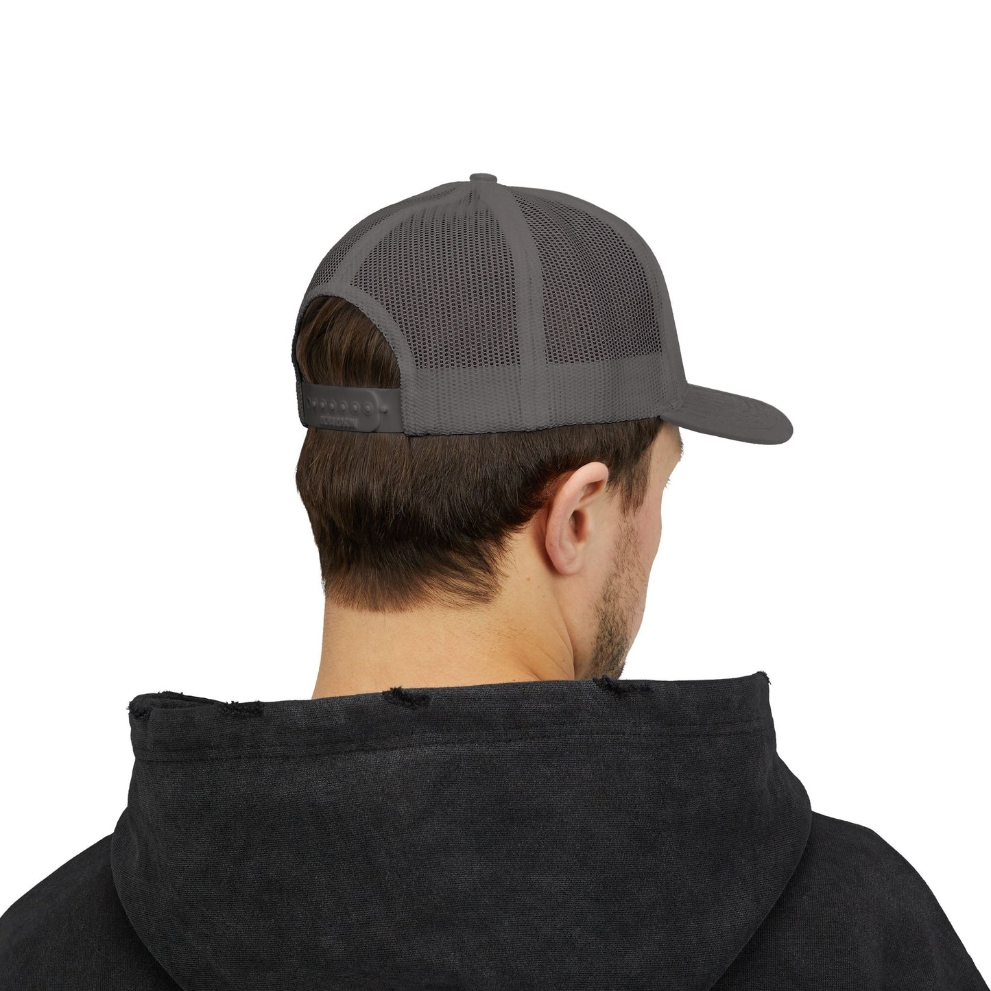 Mastiff Dad Flag Snapback Trucker Cap
