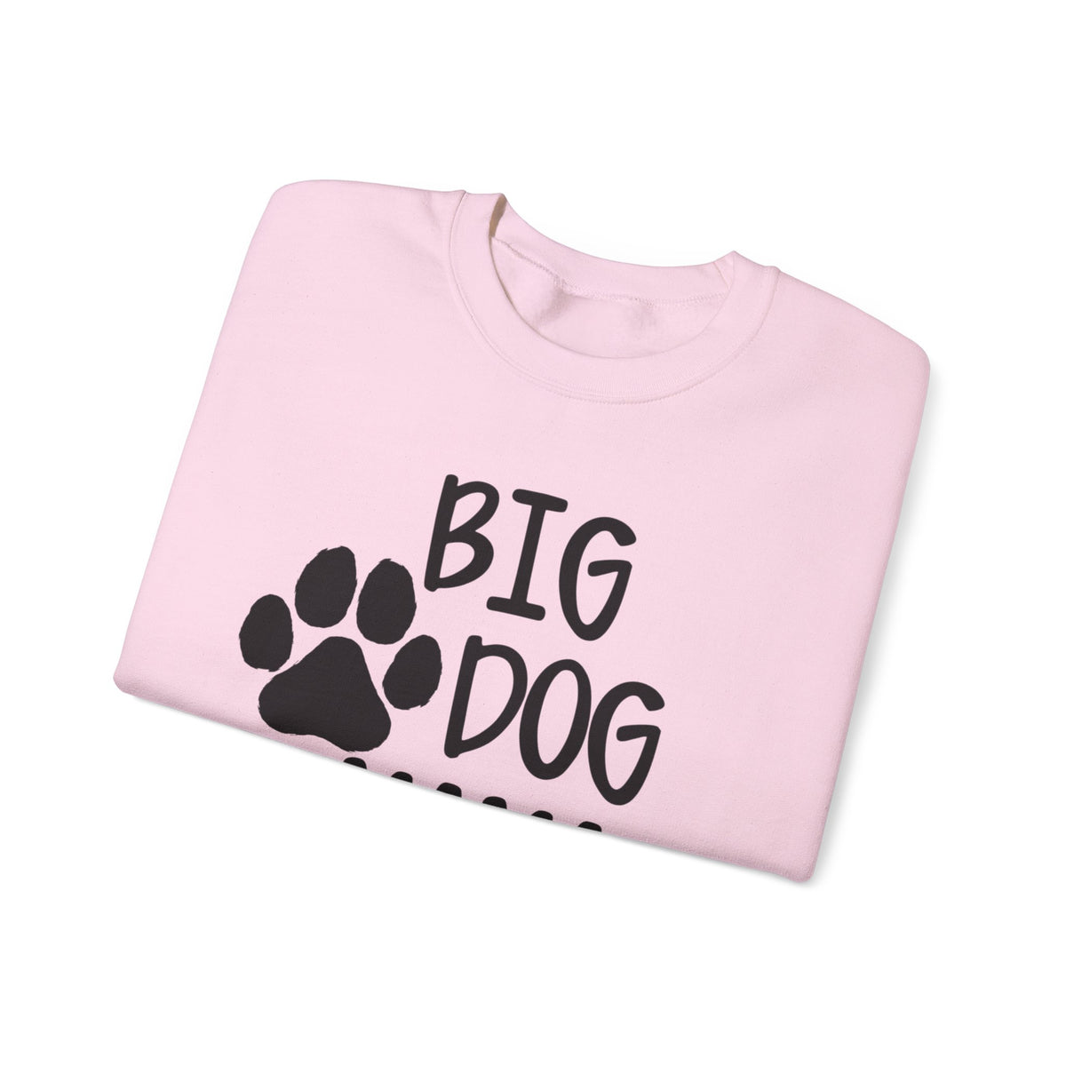Big Dog Mama Paw Unisex Heavy Blend™ Crewneck Sweatshirt
