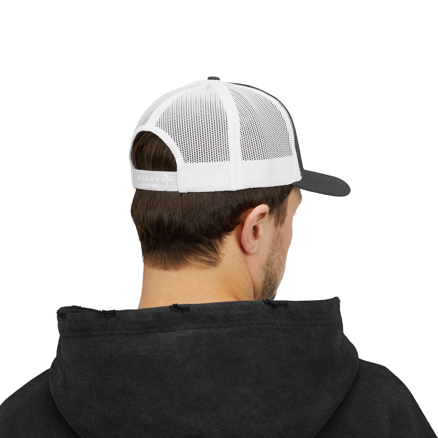Mastiff Dad Flag Snapback Trucker Cap