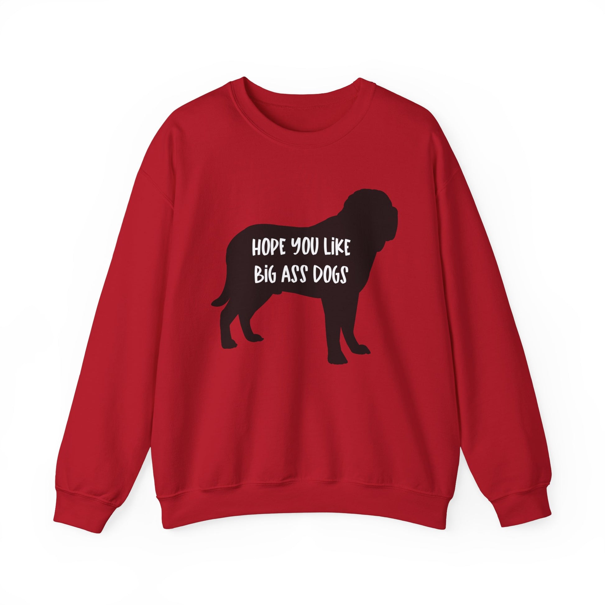 Hope you like big ass Dogs Unisex Heavy Blend™ Crewneck Sweatshirt Cherry Red
