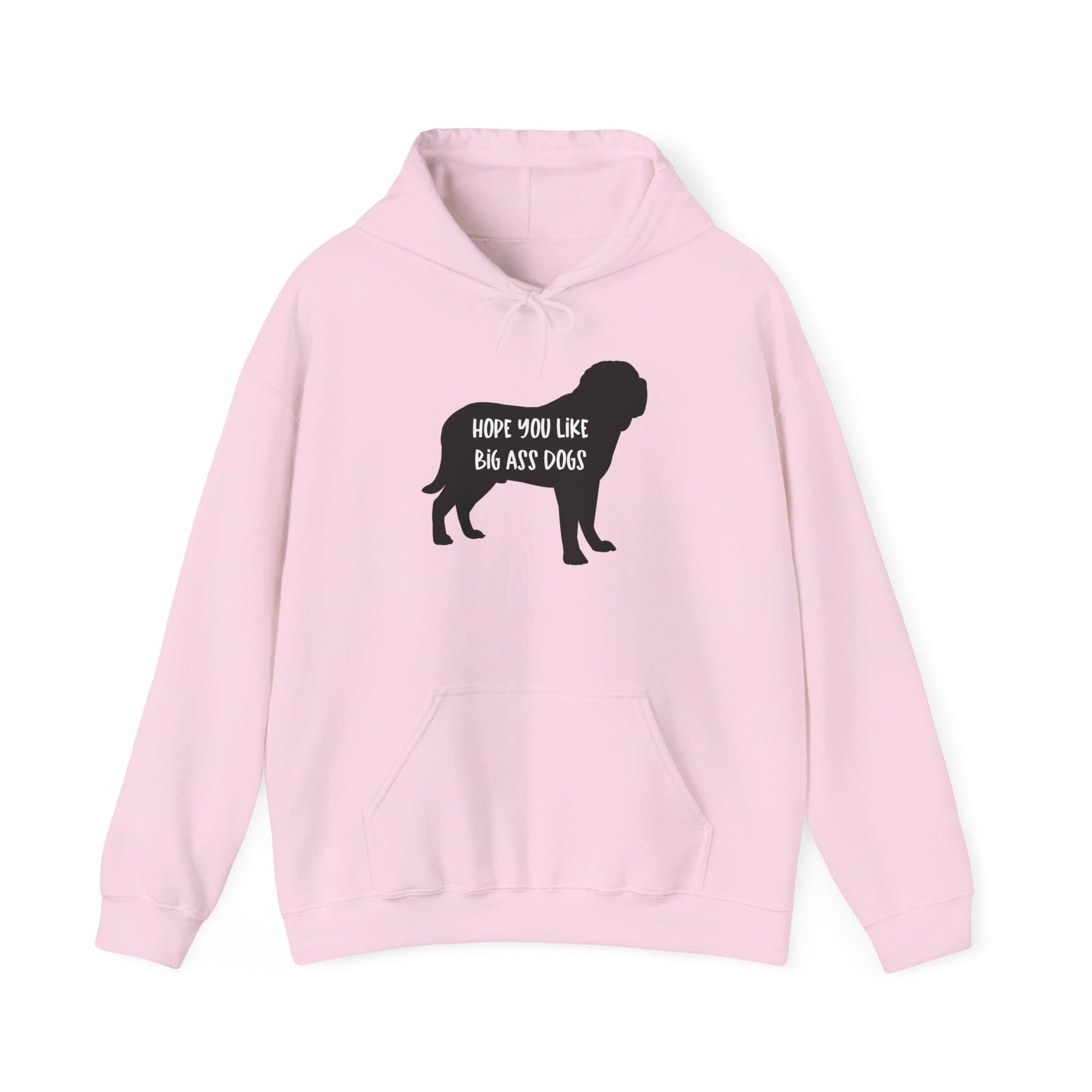 Hope you like Big Ass Dogs Unisex Heavy Blend™ Hooded Sweatshirt Light Pink