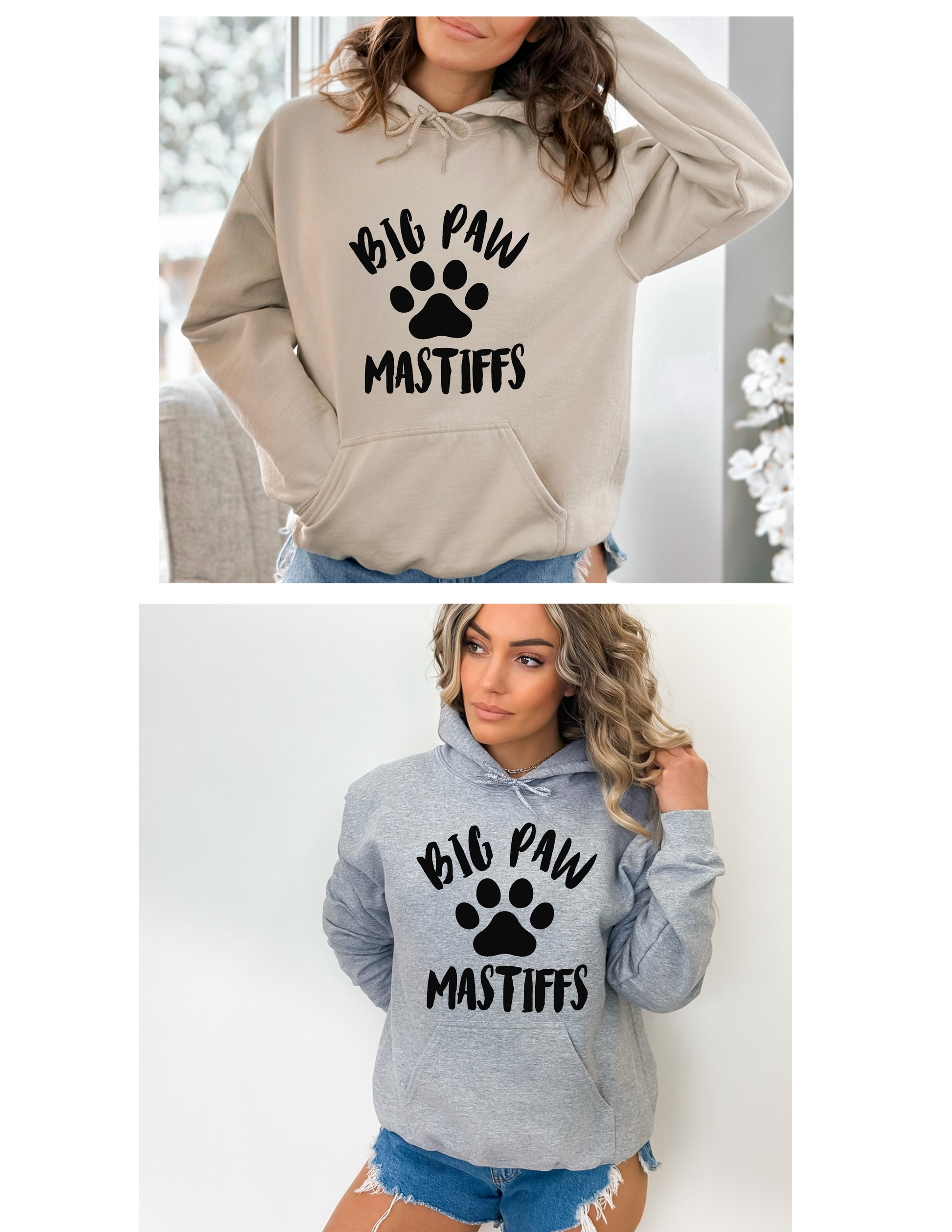Big Paw Mastiffs T Shirt/ Sweatshirt
