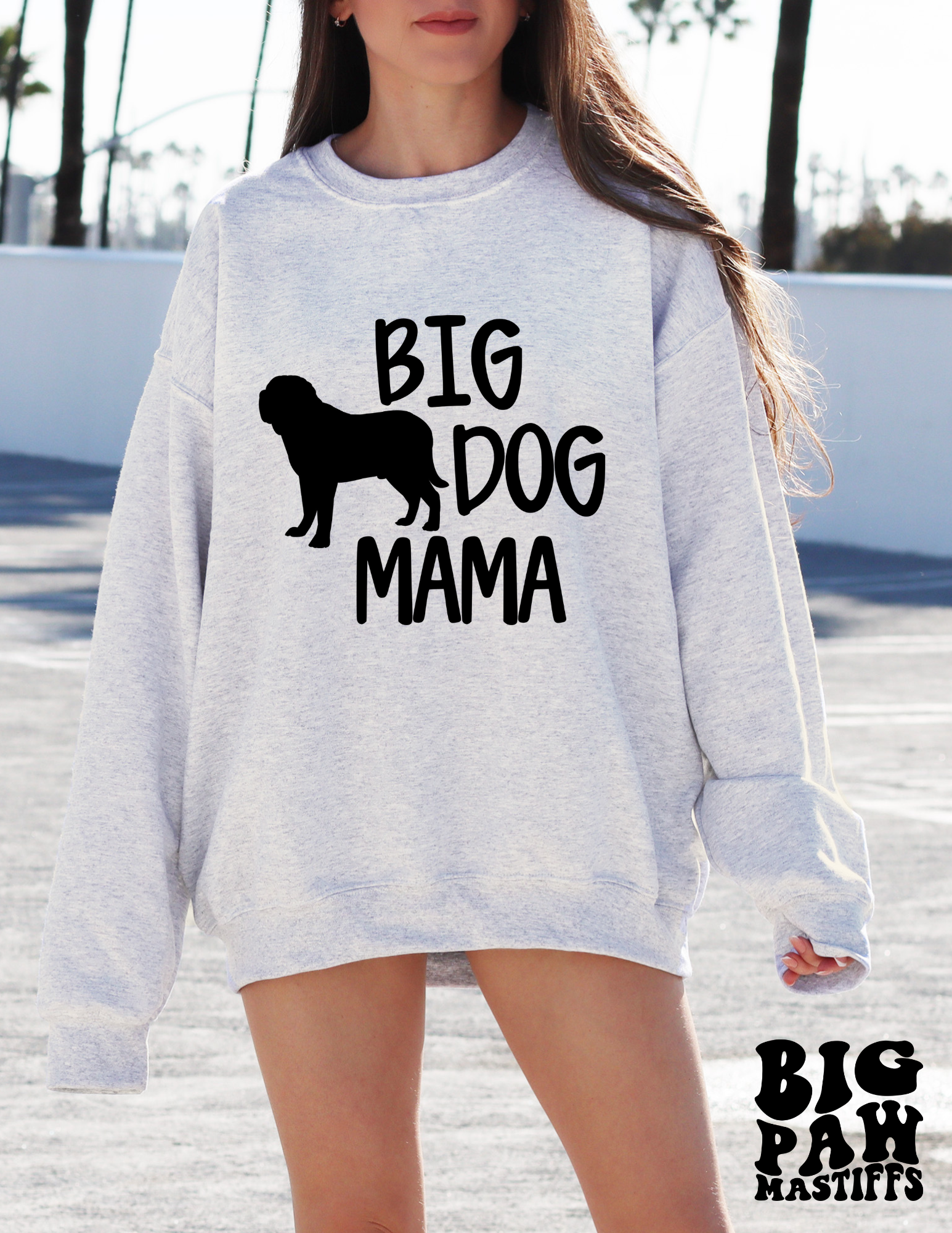Big Dog Mama w/ Mastiff