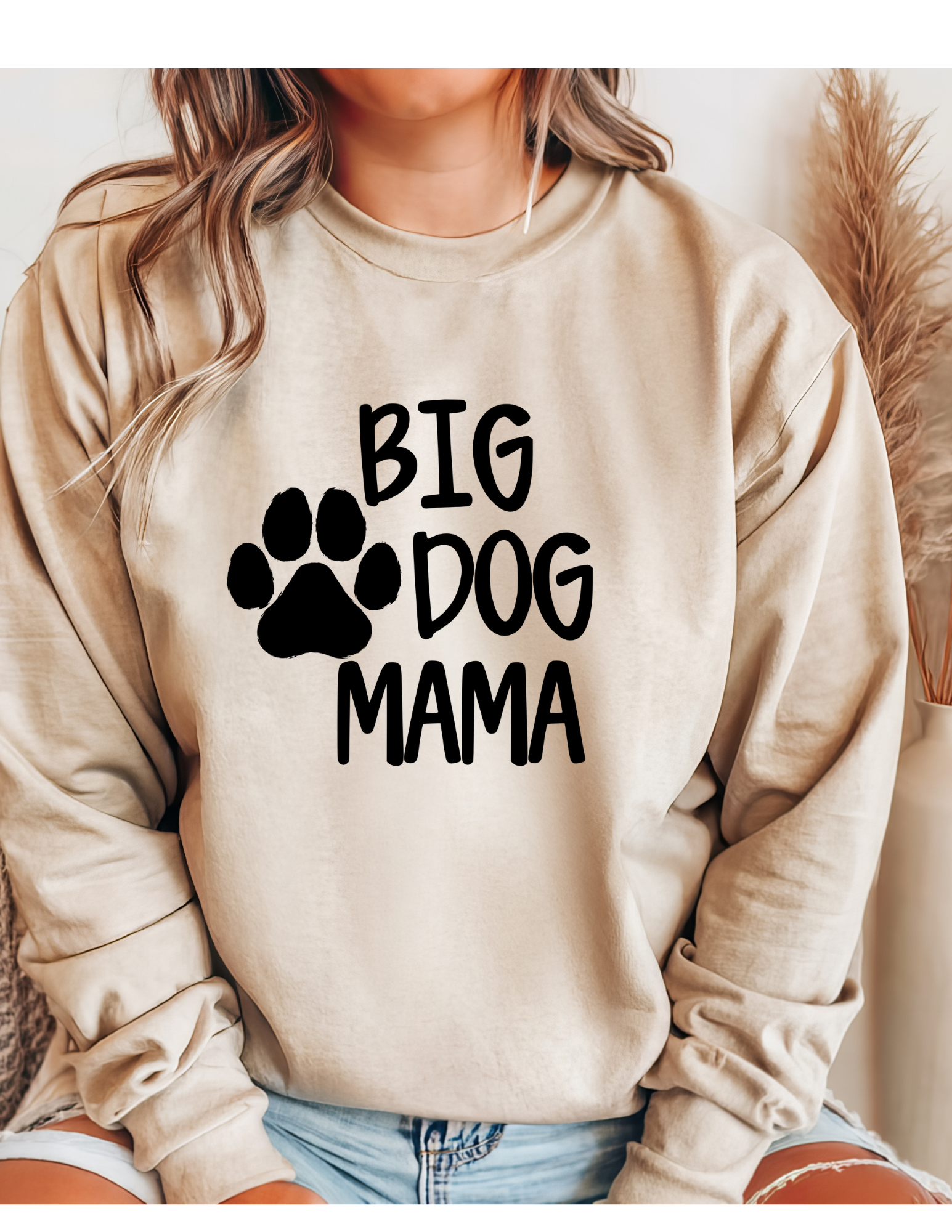 Big Dog Mama w/ Paw