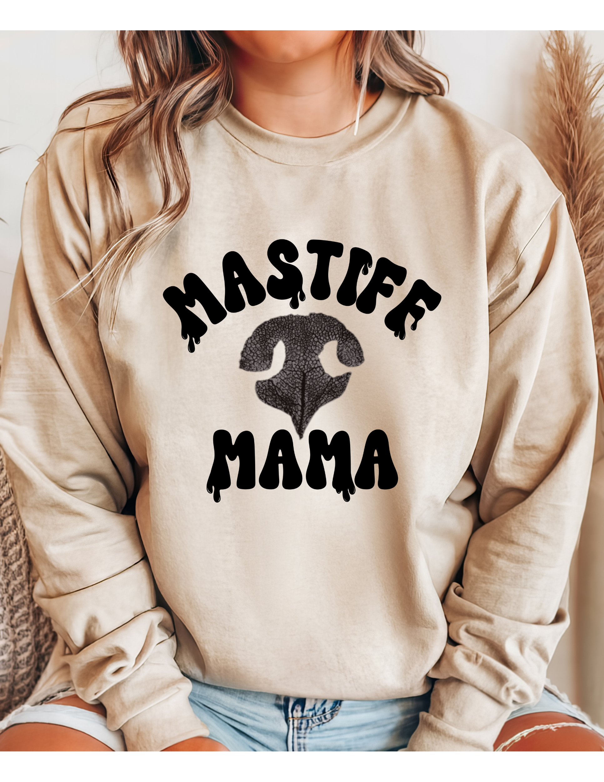 Nose Print Mastiff Mama T Shirt/Sweatshirt