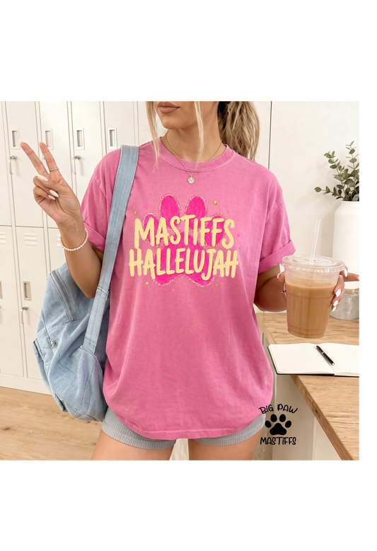 Dogs / Mastiffs Hallelujah Comfort Colors