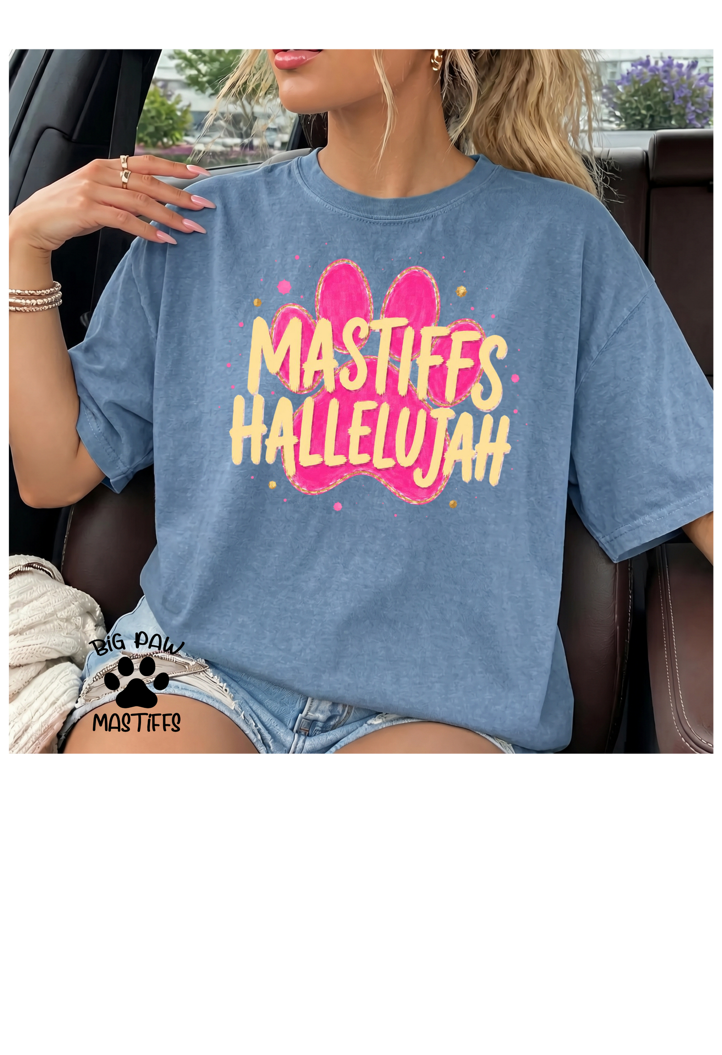 Dogs / Mastiffs Hallelujah Comfort Colors