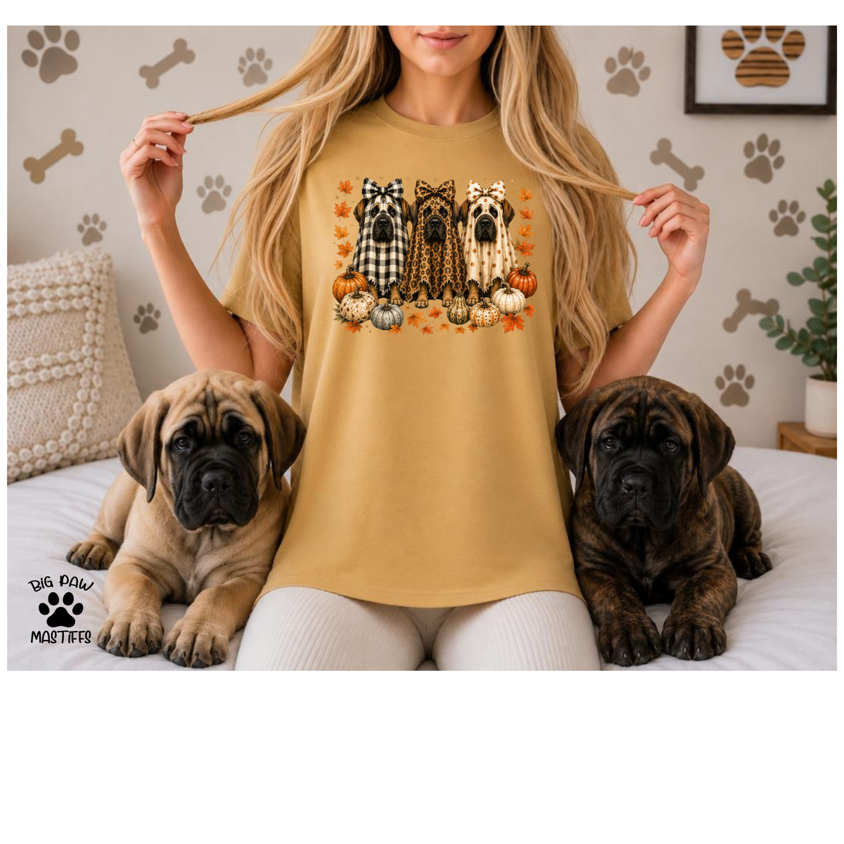 Mastiffs as Trendy Ghosts