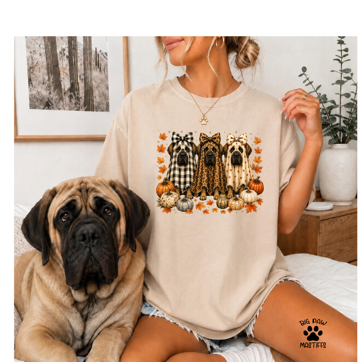 Mastiffs as Trendy Ghosts