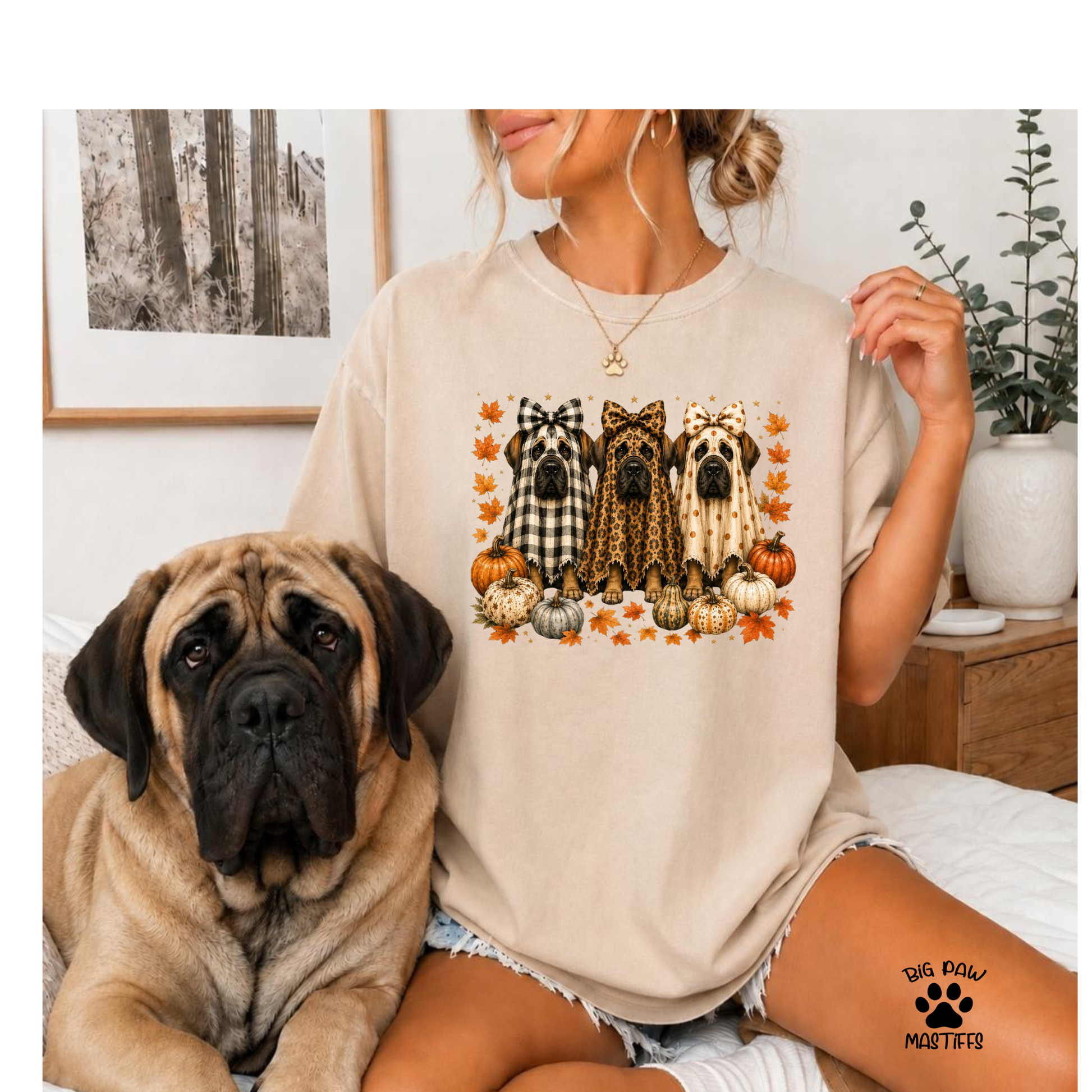 Mastiffs as Trendy Ghosts