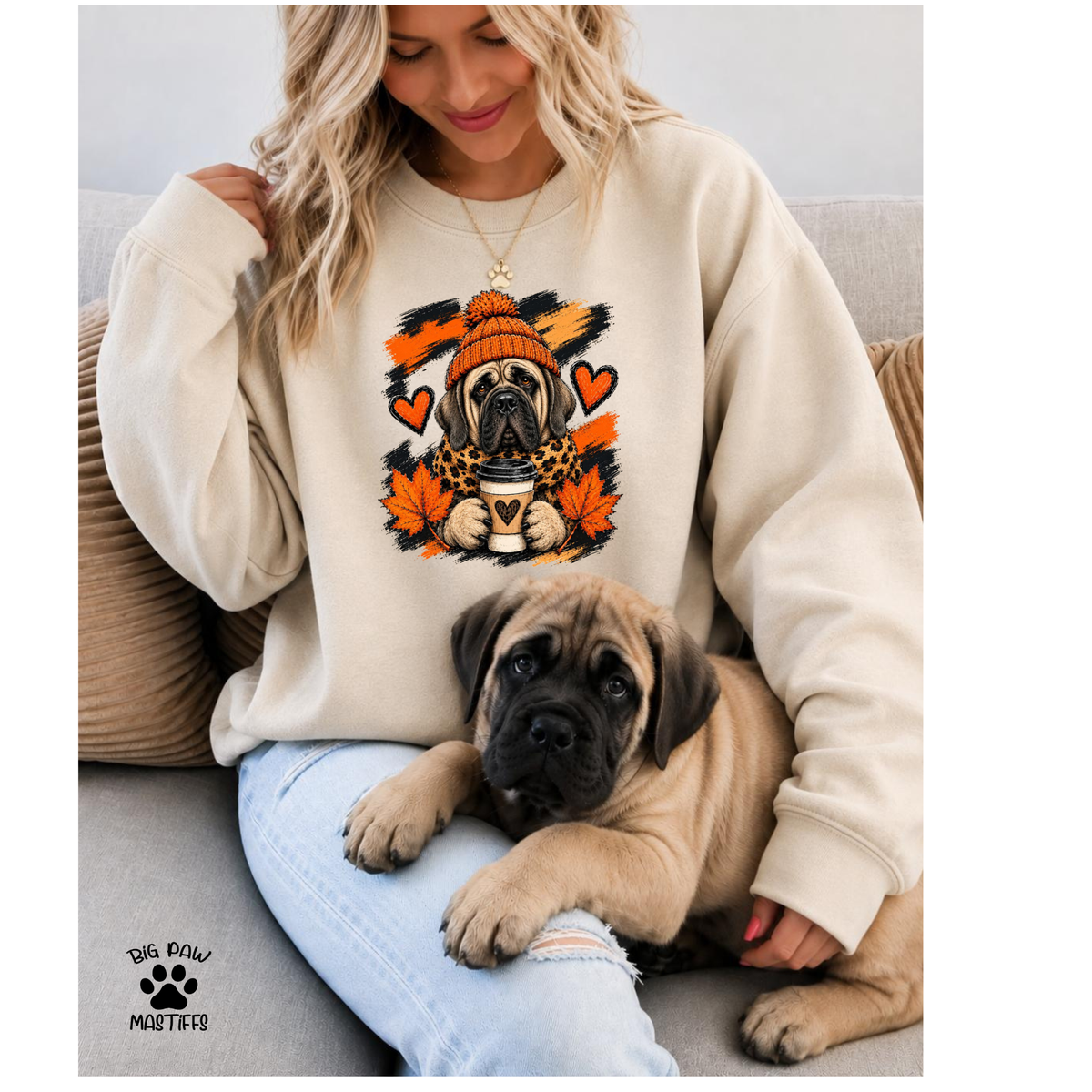 Fall Mastiff w/ Coffee