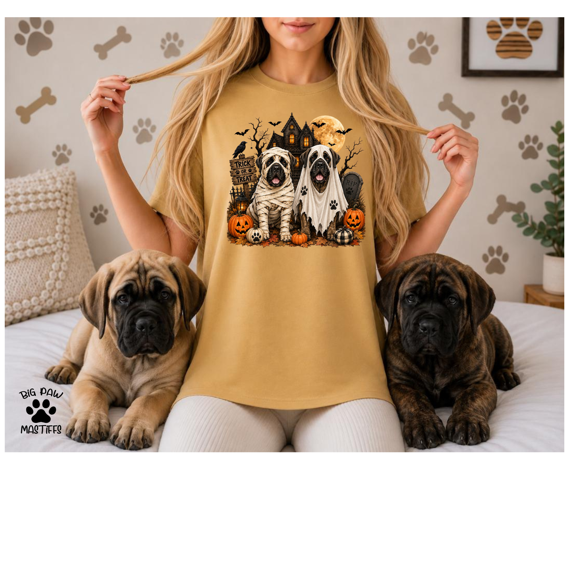 Mastiff Mummy & Ghost
