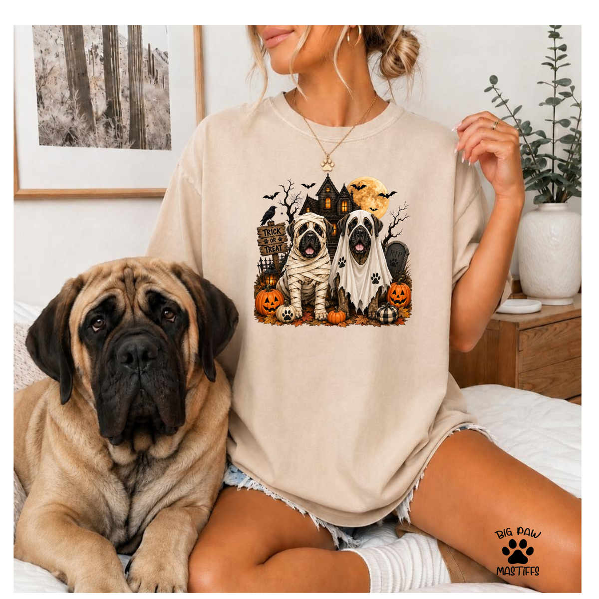 Mastiff Mummy & Ghost