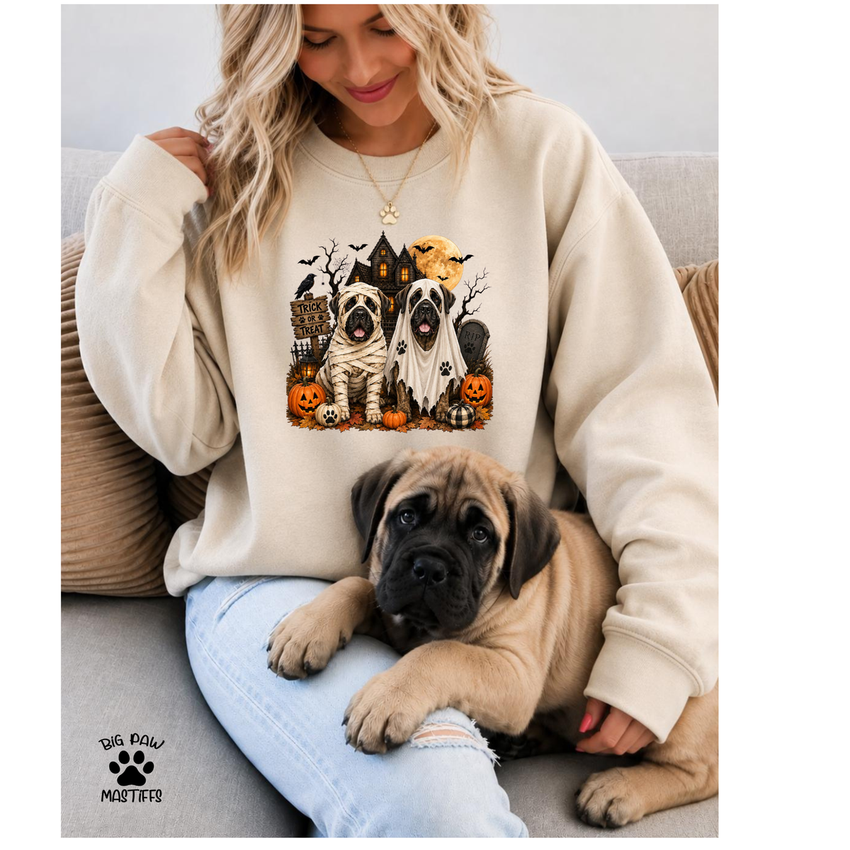 Mastiff Mummy & Ghost
