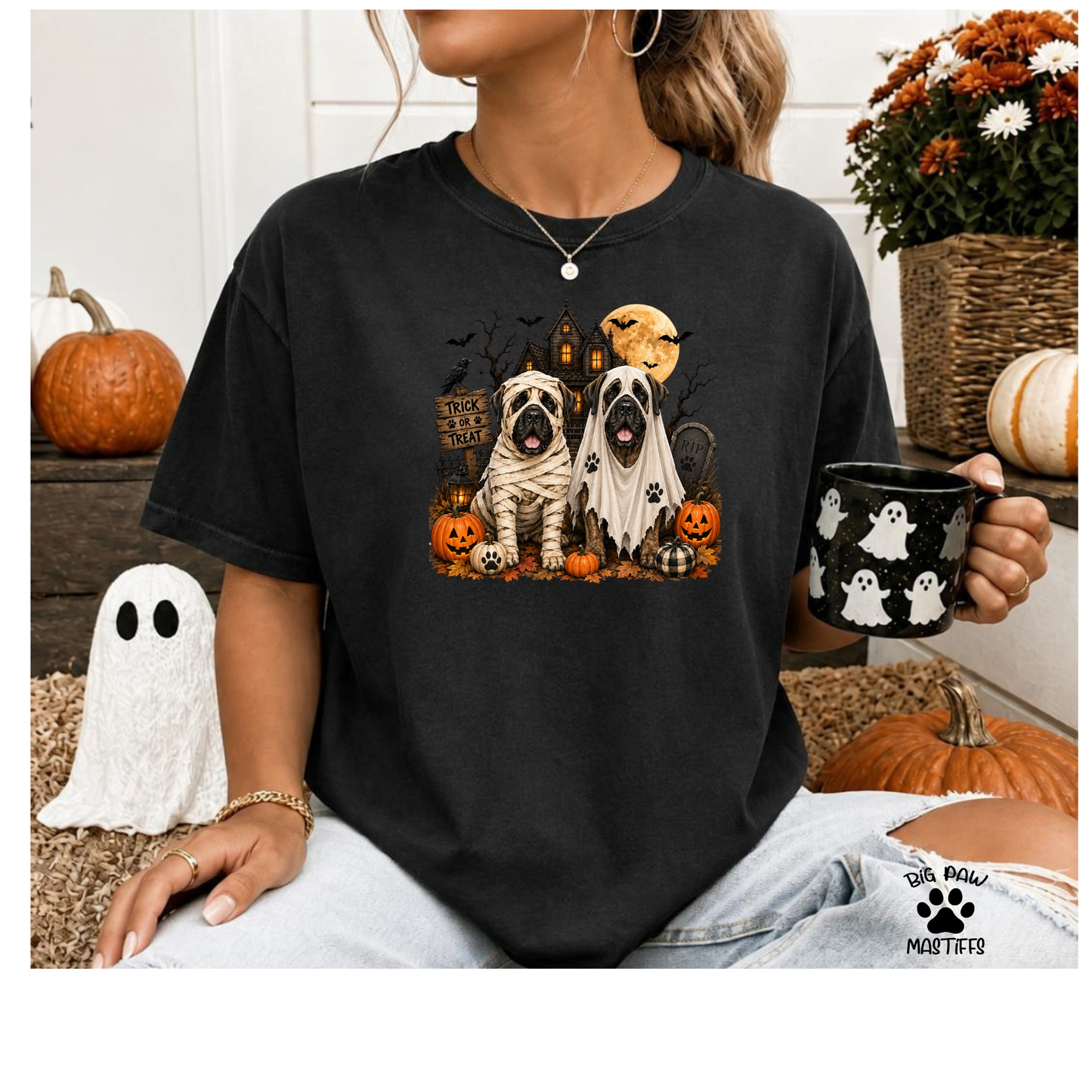 Mastiff Mummy & Ghost