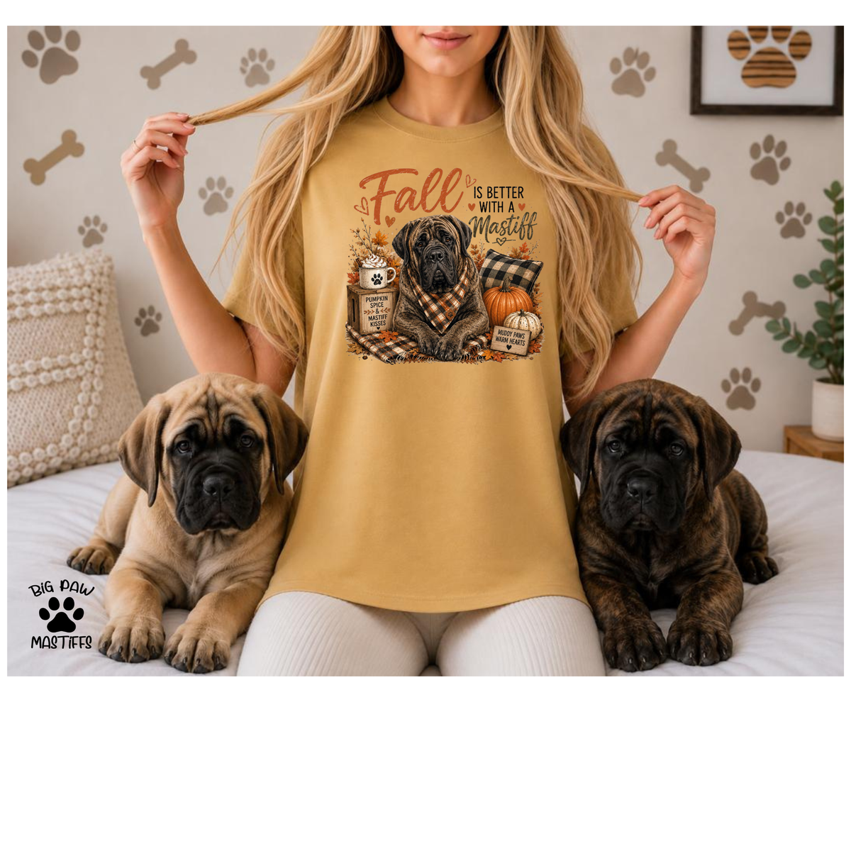 Fall Is Better With A Mastiff