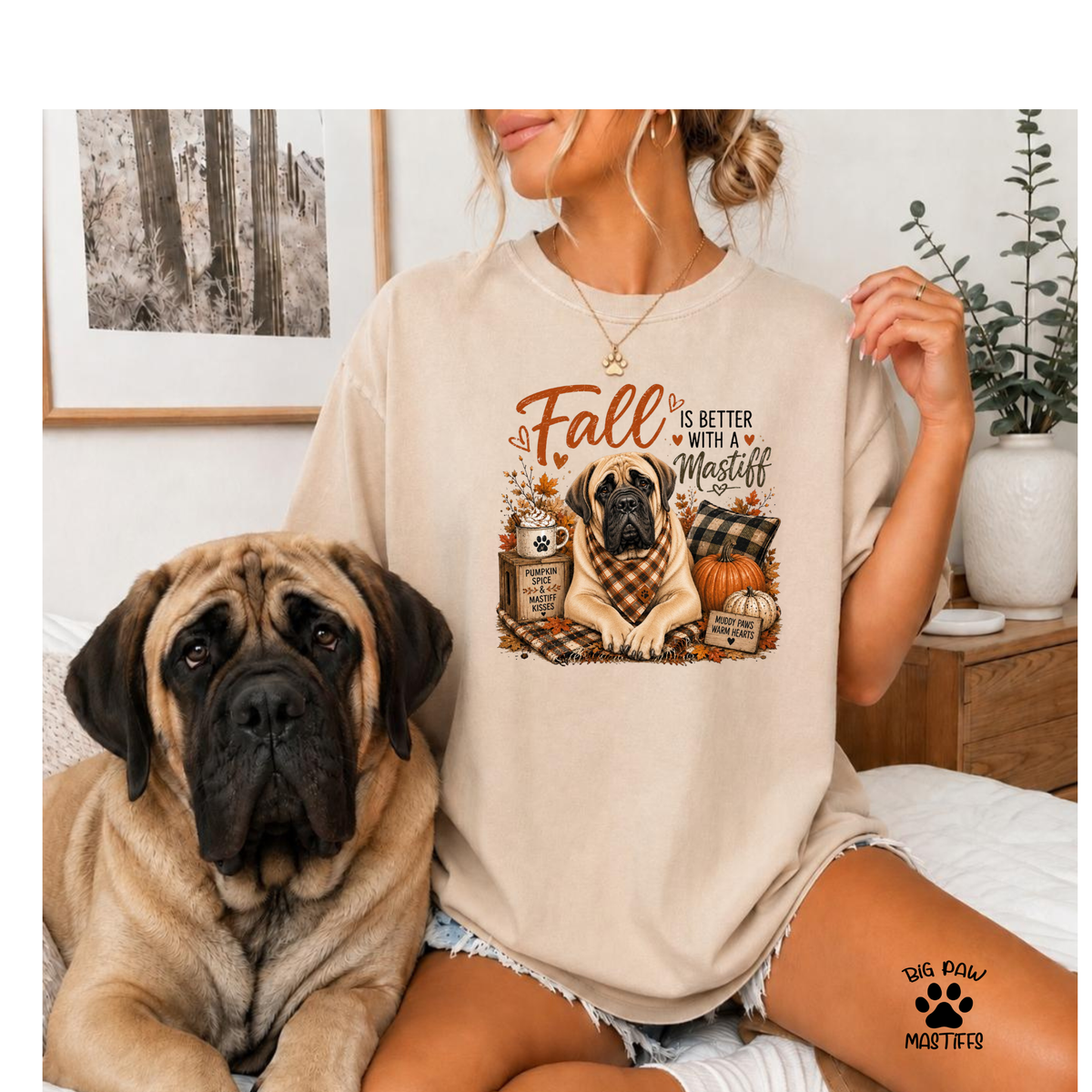 Fall Is Better With A Mastiff