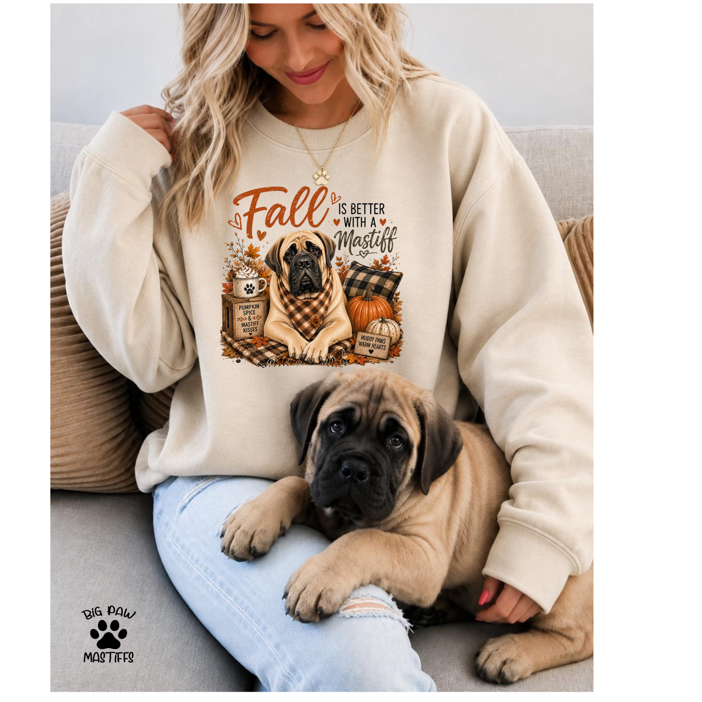 Fall Is Better With A Mastiff