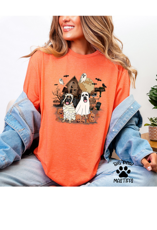 Mastiff Mummy & Ghost T Shirt/Sweatshirt