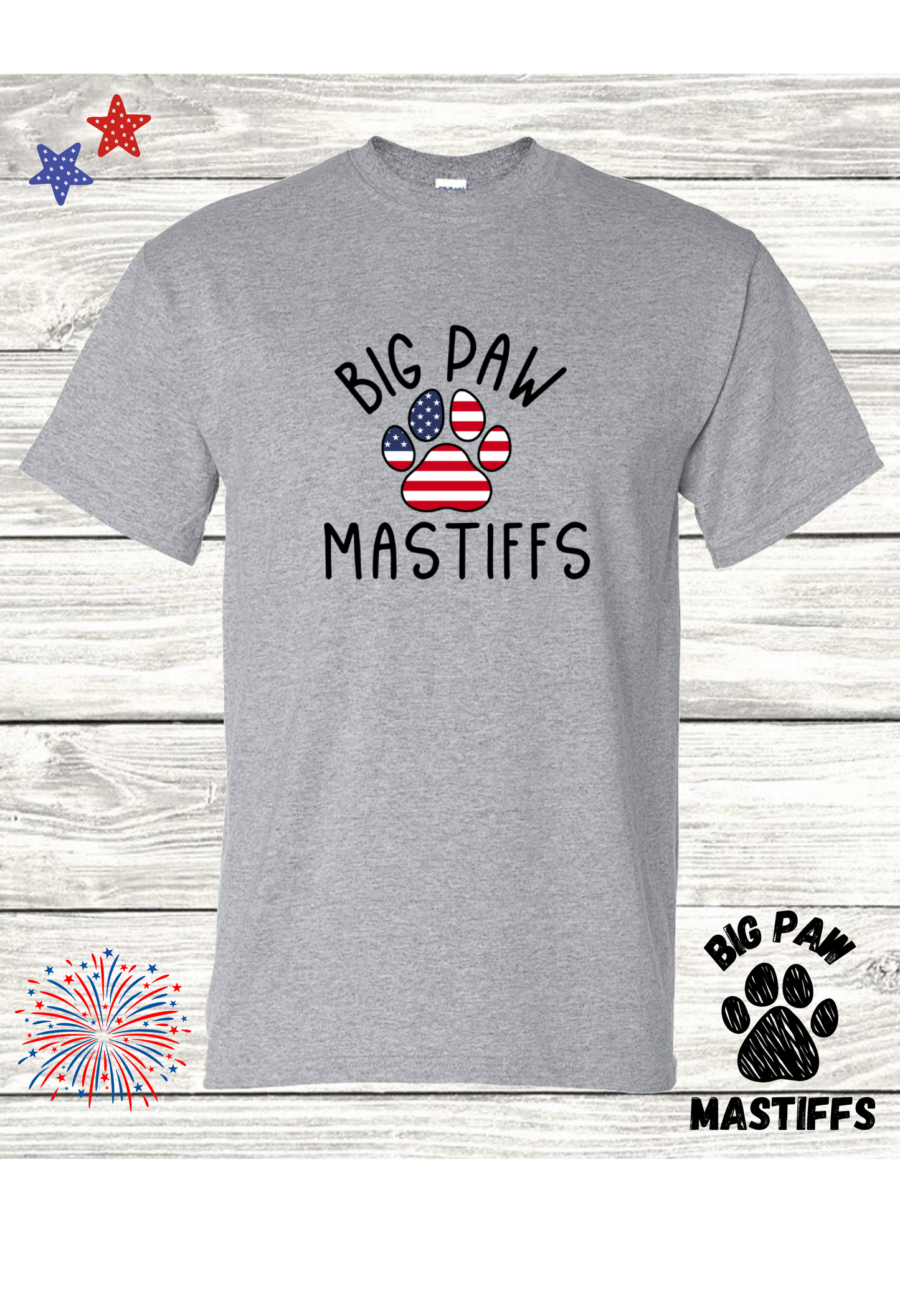 BPM Flag Paw T-Shirt