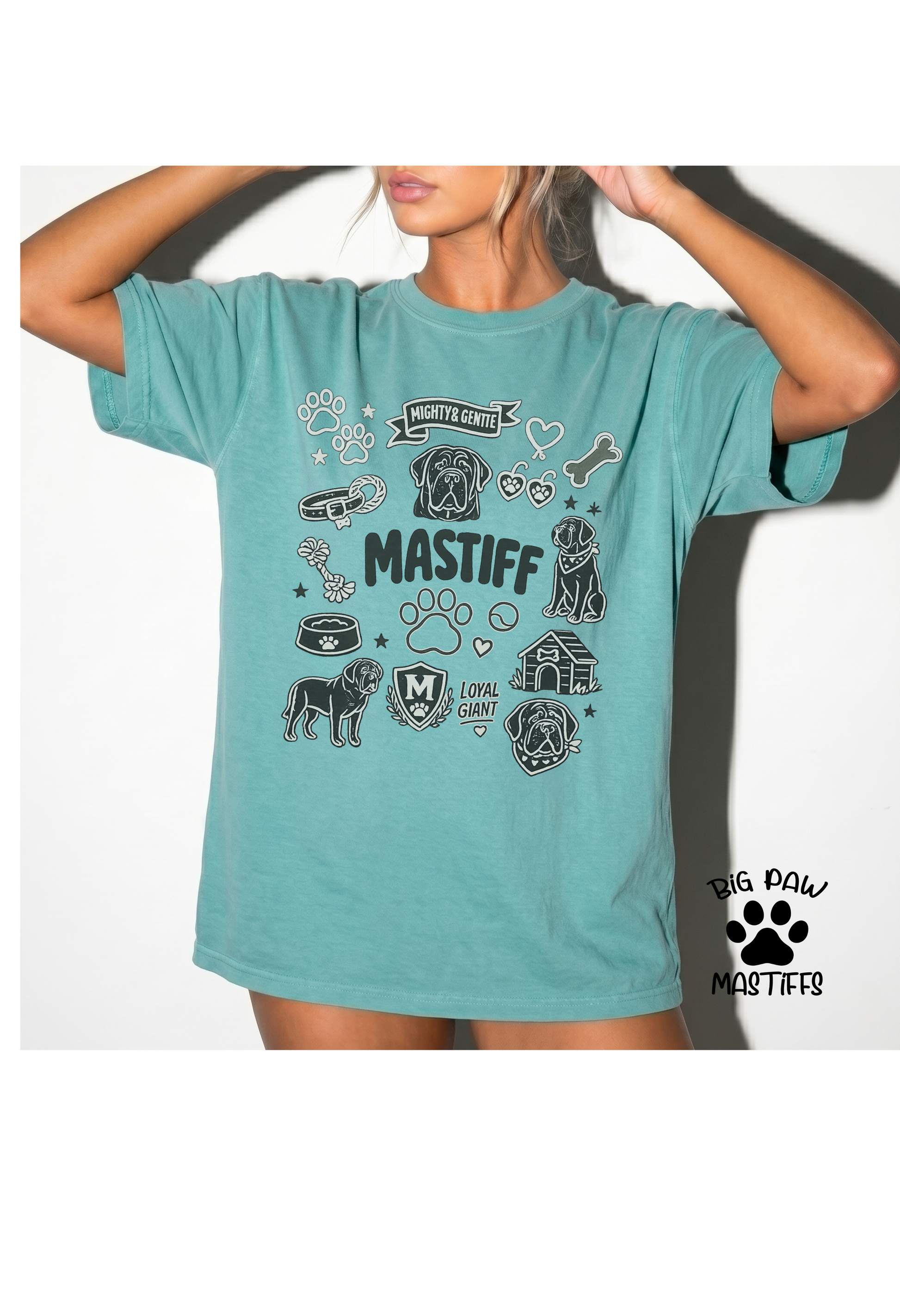 Mastiff Design Comfort Colors