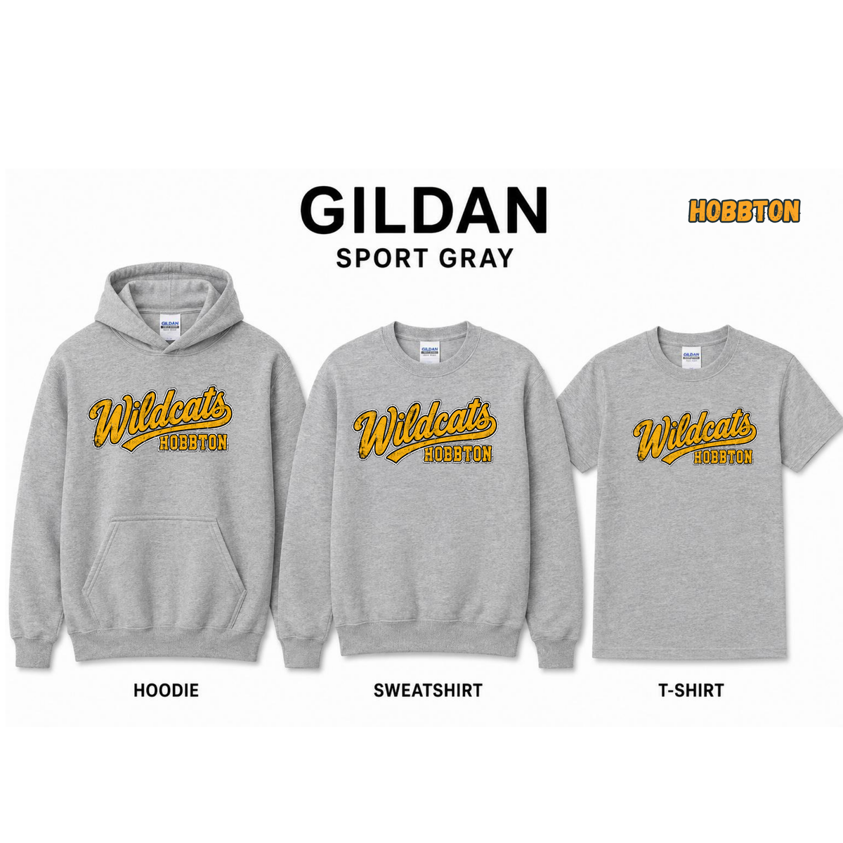 Wildcats Hobbton Grunge