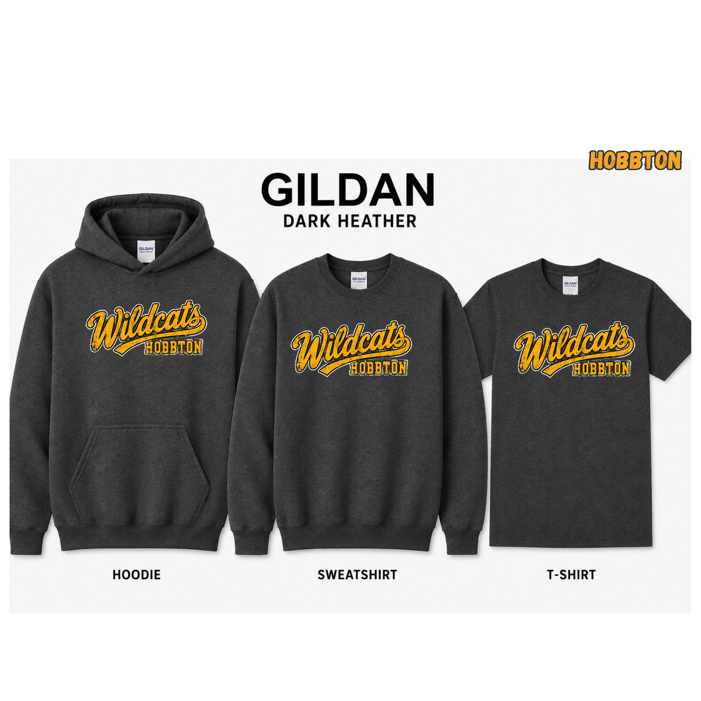 Wildcats Hobbton Grunge