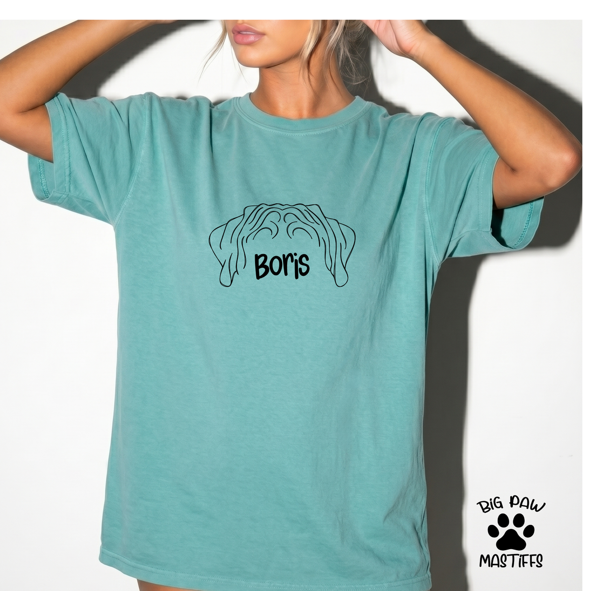 Mastiff Ears Custom Sweatshirt / T Shirt