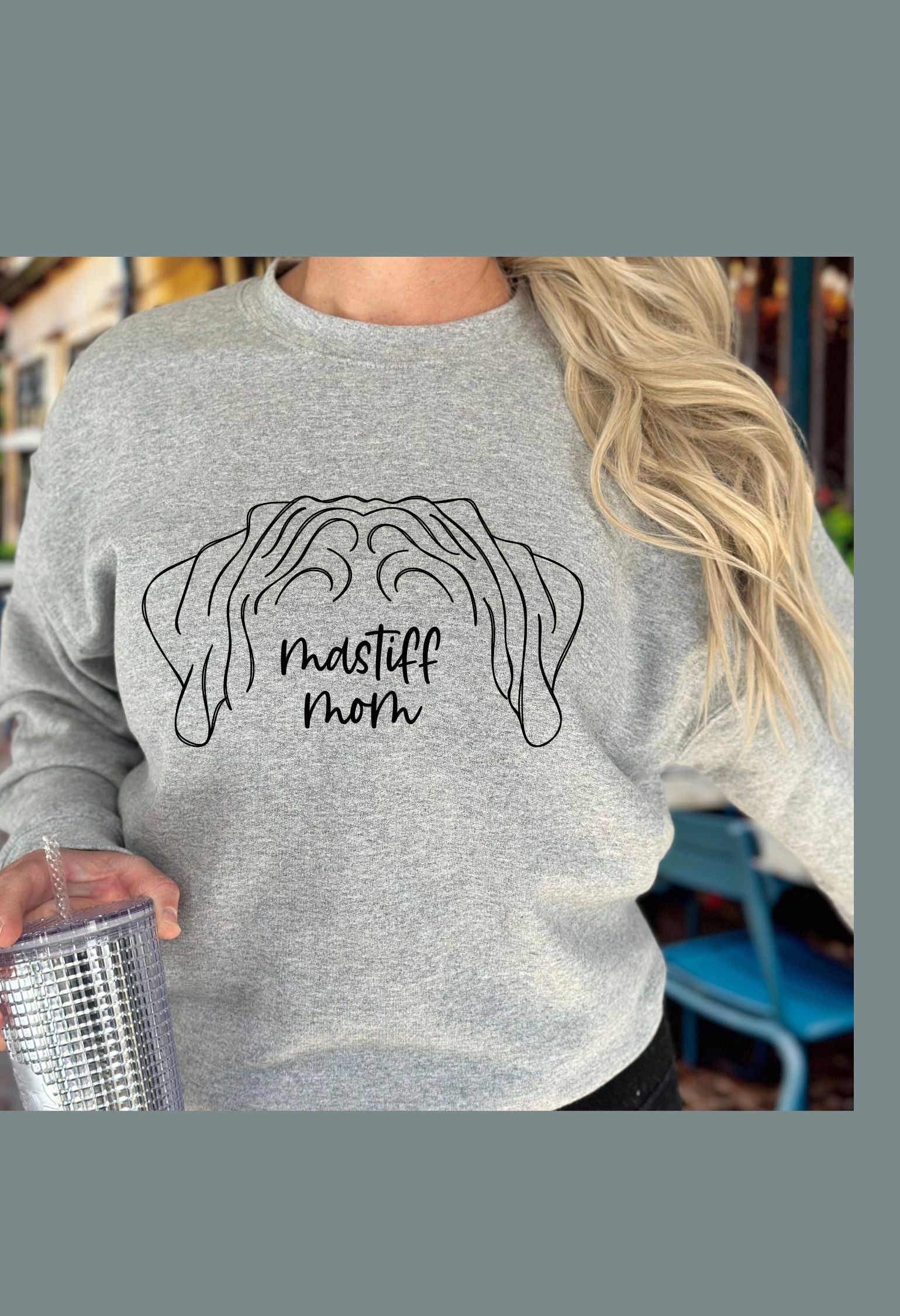 Mastiff Ears Custom Sweatshirt / T Shirt